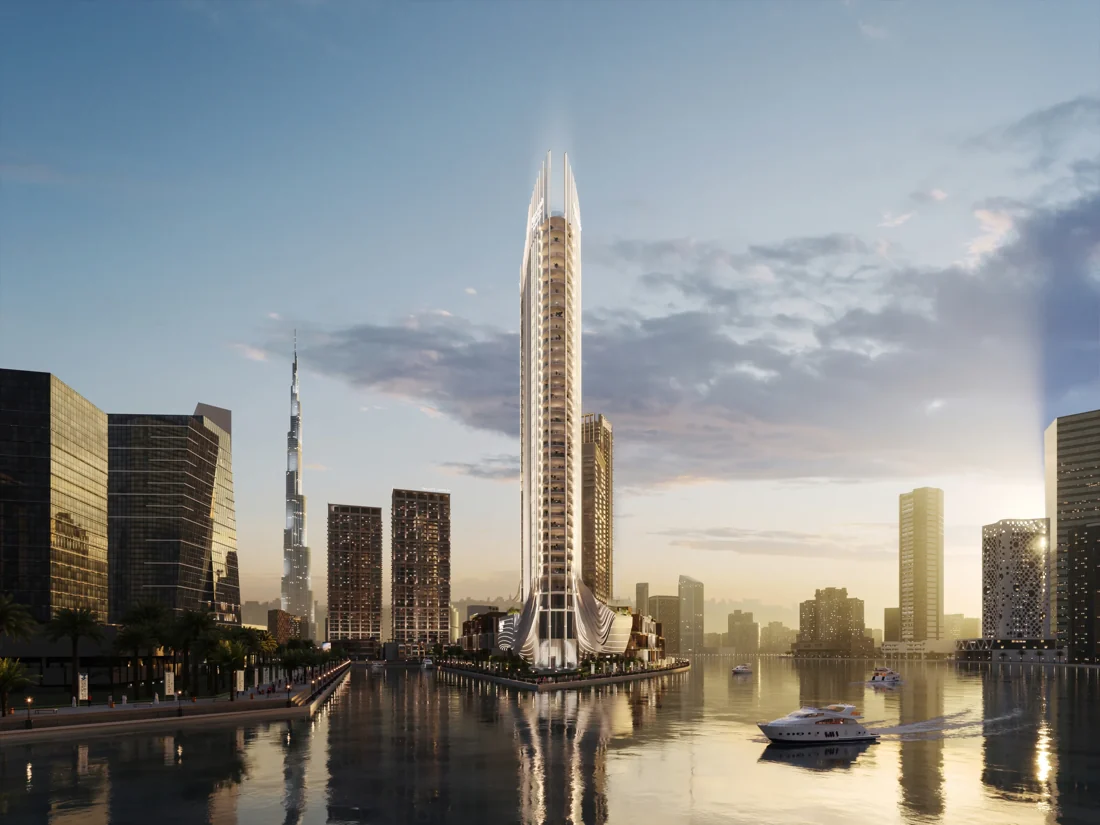 Jumeirah Living Business Bay — official developer architectural rendering
