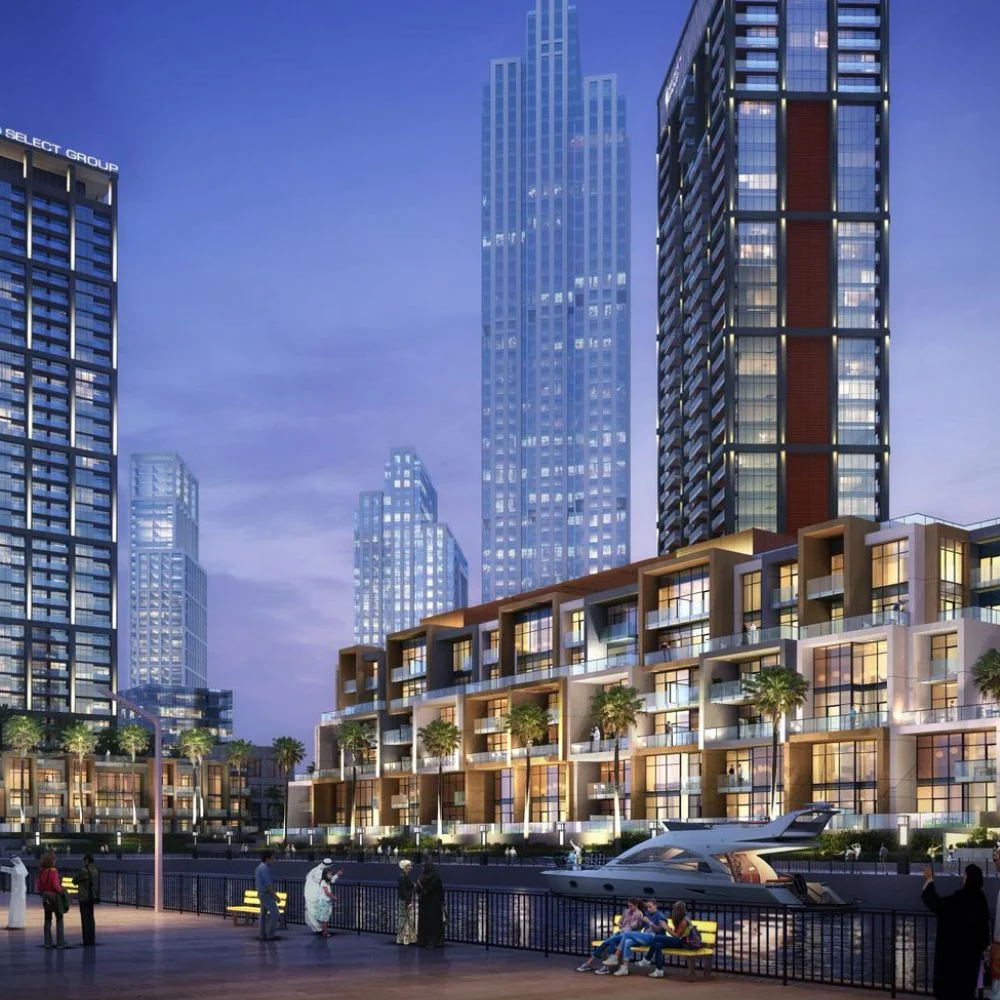 Peninsula One exterior — official developer rendering