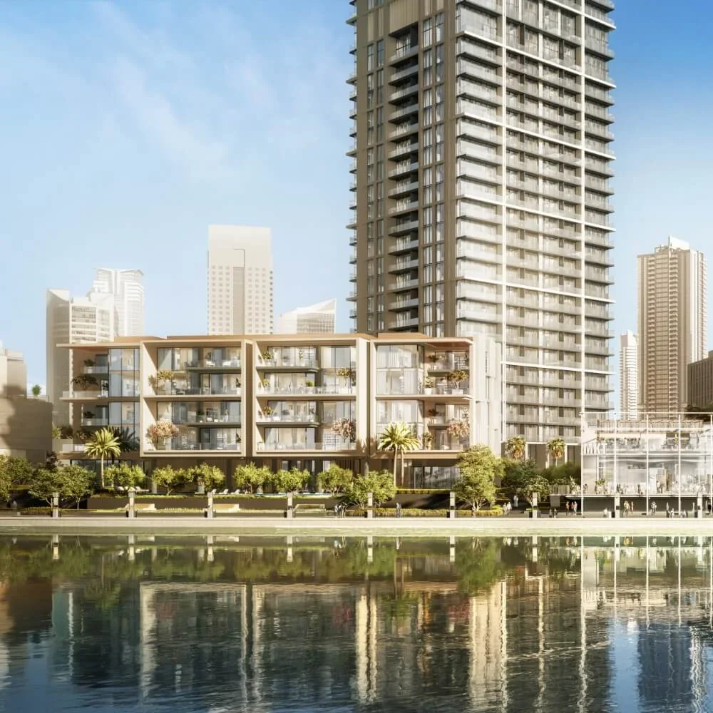 Peninsula Four — Waterfront loft architecture — Official developer rendering