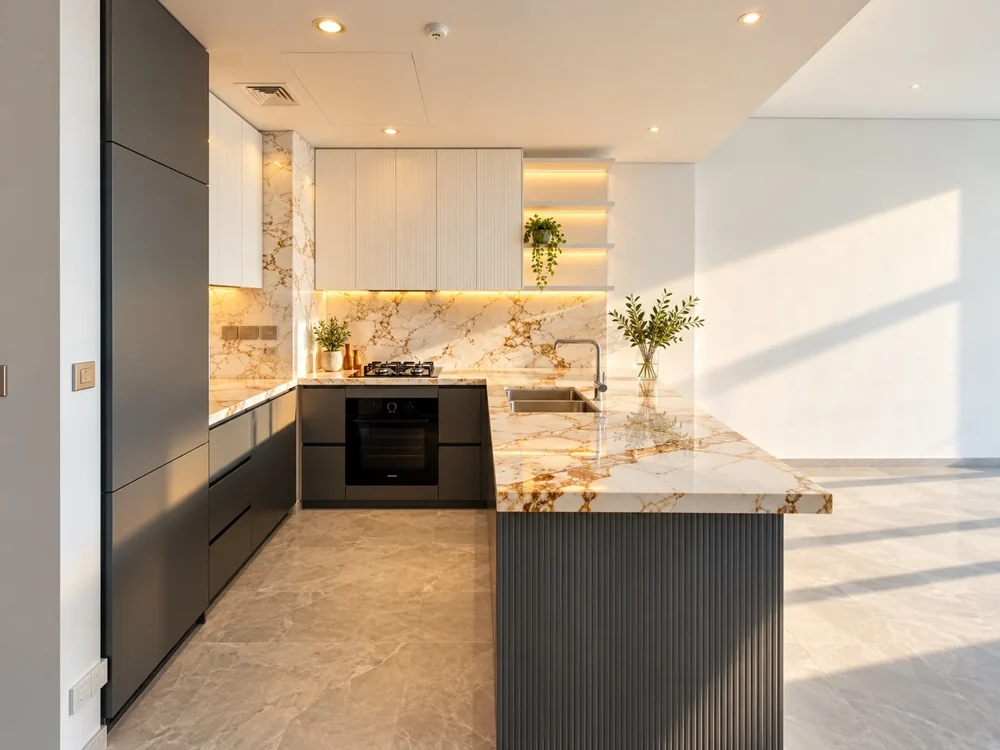 Peninsula Four — Contemporary finishes — photograph