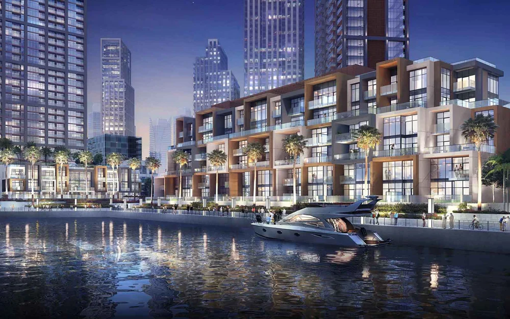 Peninsula One — Waterfront residences — Official developer rendering
