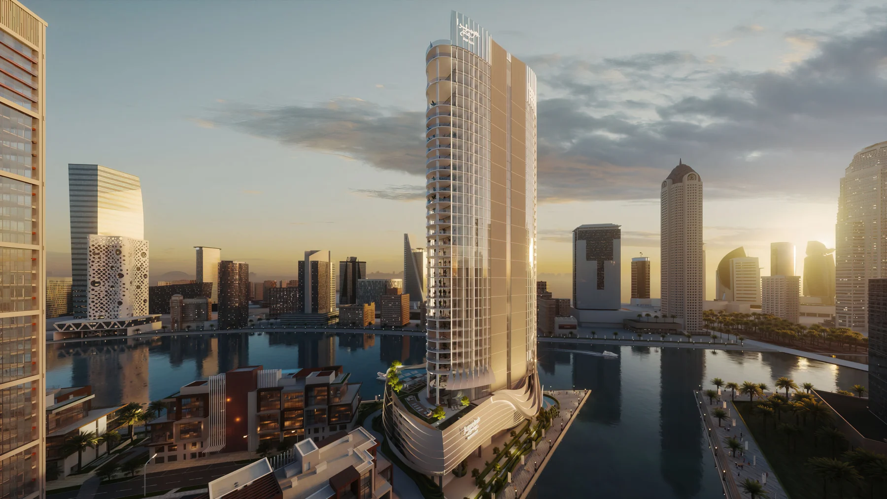 Development rendering — not this apartment