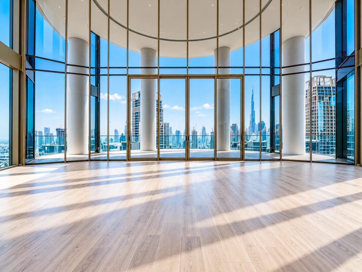 Jumeirah Living Business Bay — Double-Height Living Area